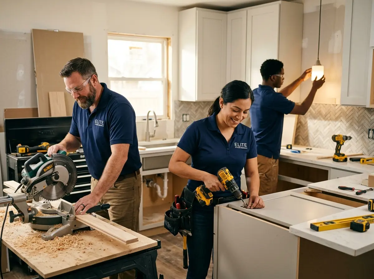 Apex Kitchen Remodel team